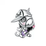 Charms Typu Pandora skalny jednorożec - SCC1630