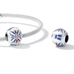 Charms Typu Pandora Skarabeusz Lotos - SCC2254