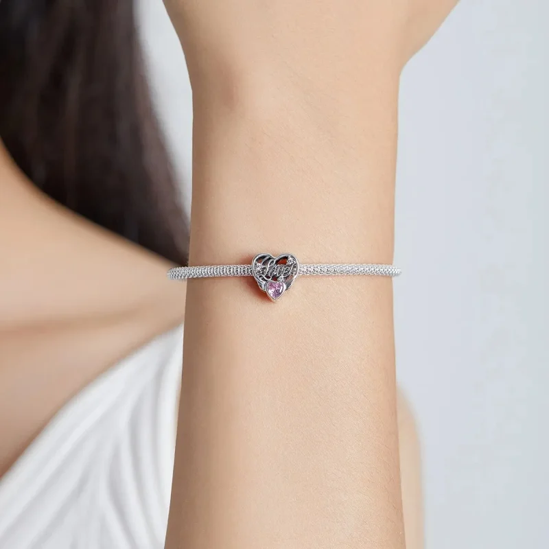 (zdjęcie do) Charms Typu Pandora Skrzydła miłości - BSC528 - Wyświetl 5