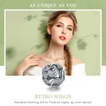 Charms Typu Pandora Skrzydła Vintage - SCC810