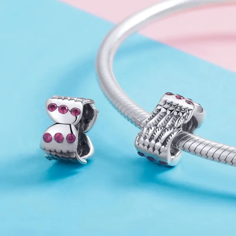 (zdjęcie do) Charms Typu Pandora Skrzydło - SCC948 - Wyświetl 4