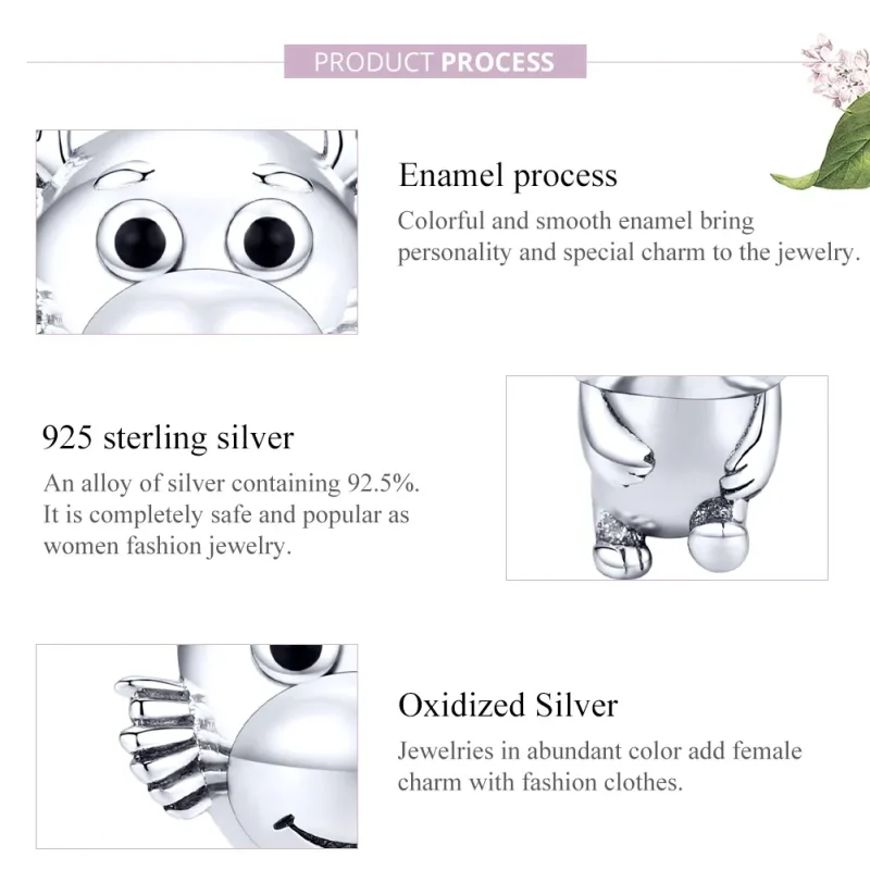 (zdjęcie do) Charms Typu Pandora Smocze dziecko - SCC1489 - Wyświetl 8
