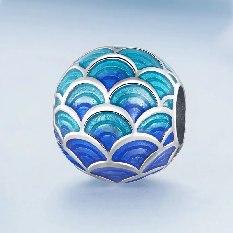 (zdjęcie do) Charms Typu Pandora Smocze łuski - BSC683 - Wyświetl 2