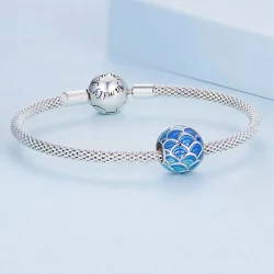 Charms Typu Pandora Smocze łuski - BSC683