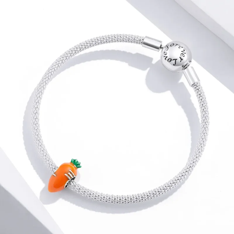(zdjęcie do) Charms Typu Pandora Słodka Marchewka - SCC1591 - Wyświetl 4