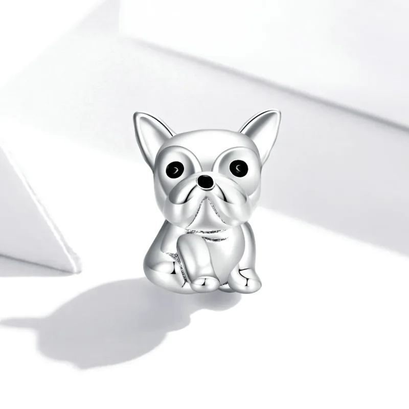 (zdjęcie do) Charms Typu Pandora Słodki Buldog Francuski French - SCC1599 - Wyświetl 2