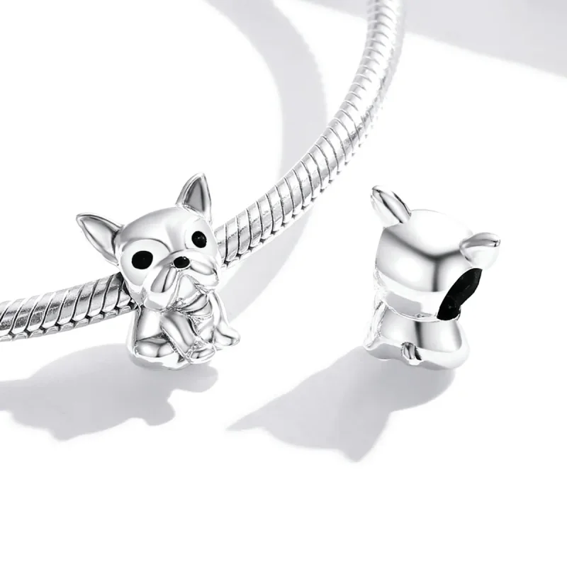 (zdjęcie do) Charms Typu Pandora Słodki Buldog Francuski French - SCC1599 - Wyświetl 4