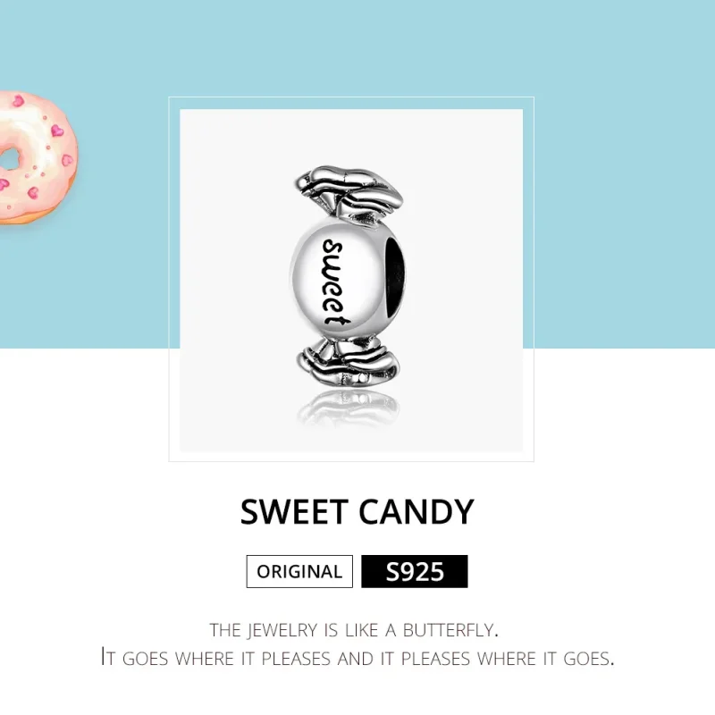 (zdjęcie do) Charms Typu Pandora Słodki cukierek - BSC353 - Wyświetl 6