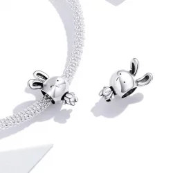 Charms Typu Pandora Słodki króliczek - SCC1517