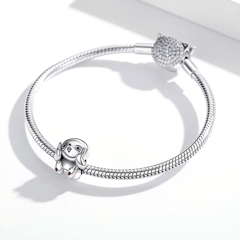 (zdjęcie do) Charms Typu Pandora Słodki leniwiec - SCC1698 - Wyświetl 3