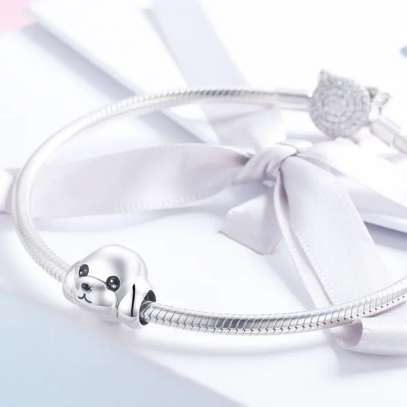 (zdjęcie do) Charms Typu Pandora Słodki pies Vip - SCC837 - Wyświetl 4