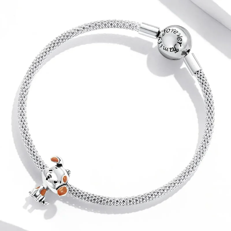 (zdjęcie do) Charms Typu Pandora Słodki szczeniaczek - SCC2159 - Wyświetl 3