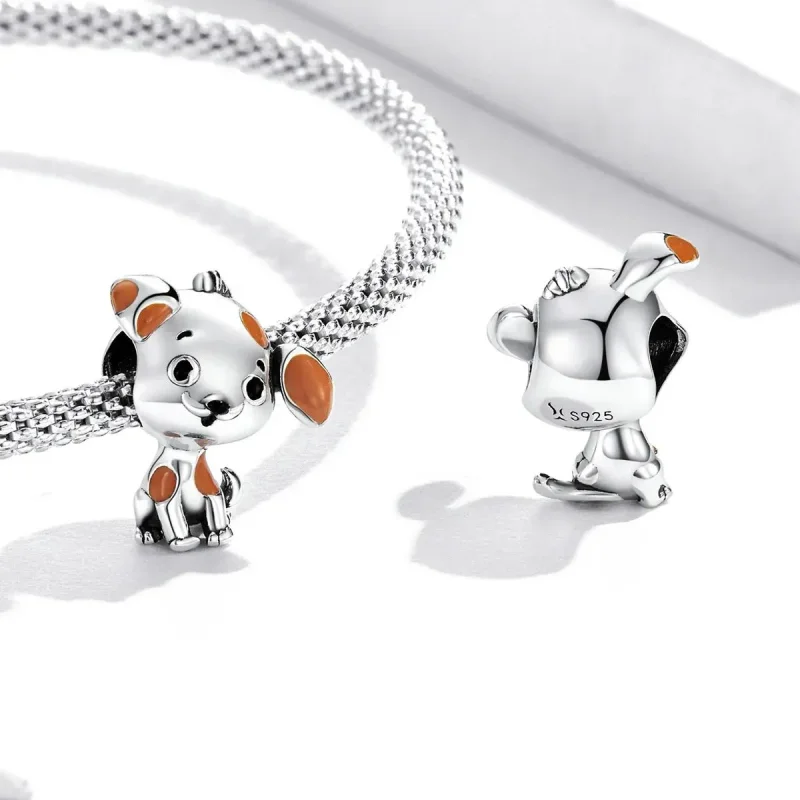 (zdjęcie do) Charms Typu Pandora Słodki szczeniaczek - SCC2159 - Wyświetl 4