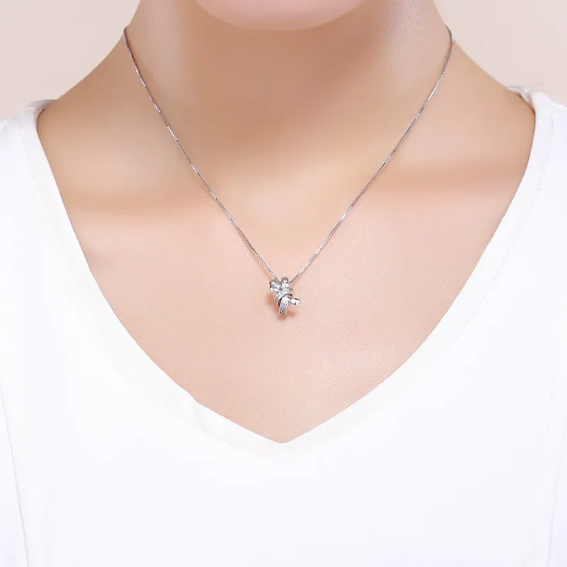 (zdjęcie do) Charms Typu Pandora słodki łuk - SCC773 - Wyświetl 5