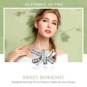 Charms Typu Pandora słodki łuk - SCC773