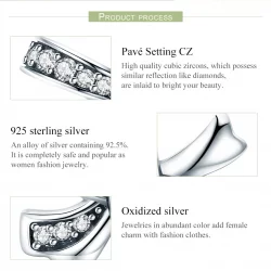 Charms Typu Pandora słodki łuk - SCC773