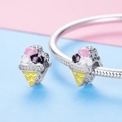 Charms Typu Pandora Słodkie lody - SCC1129
