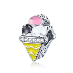 Charms Typu Pandora Słodkie lody - SCC1129