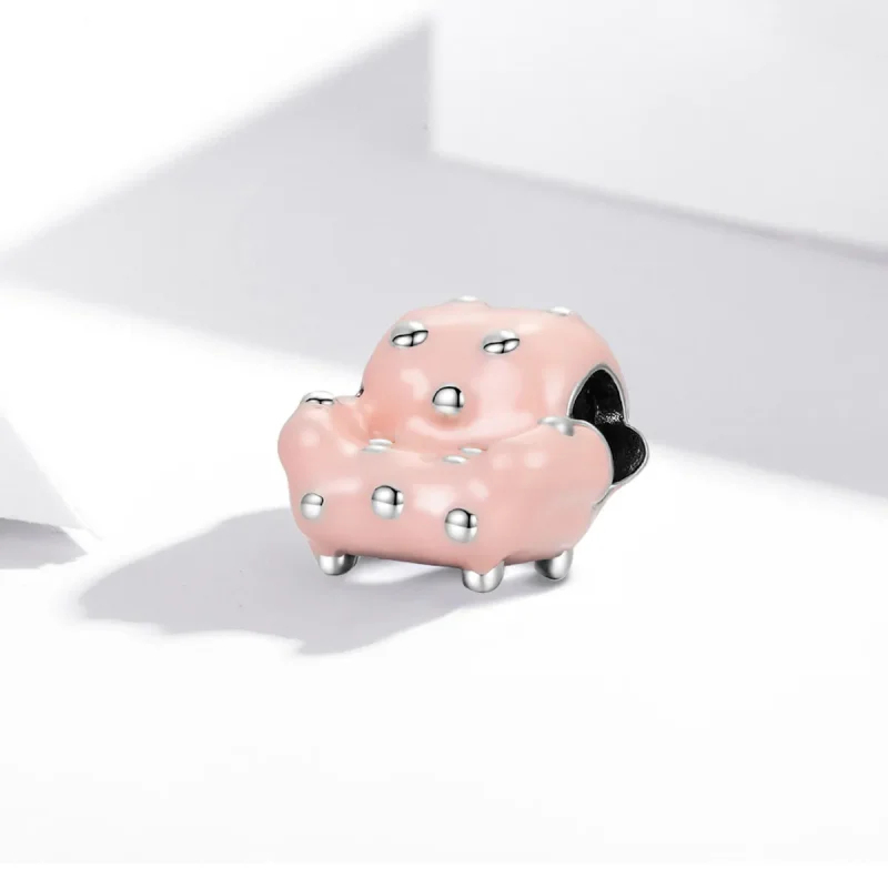 (zdjęcie do) Charms Typu Pandora Sofa nitowana - SCC1854 - Wyświetl 2