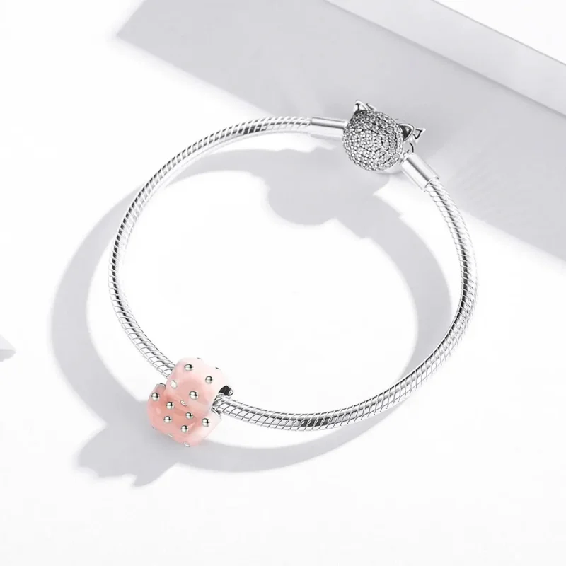 (zdjęcie do) Charms Typu Pandora Sofa nitowana - SCC1854 - Wyświetl 3