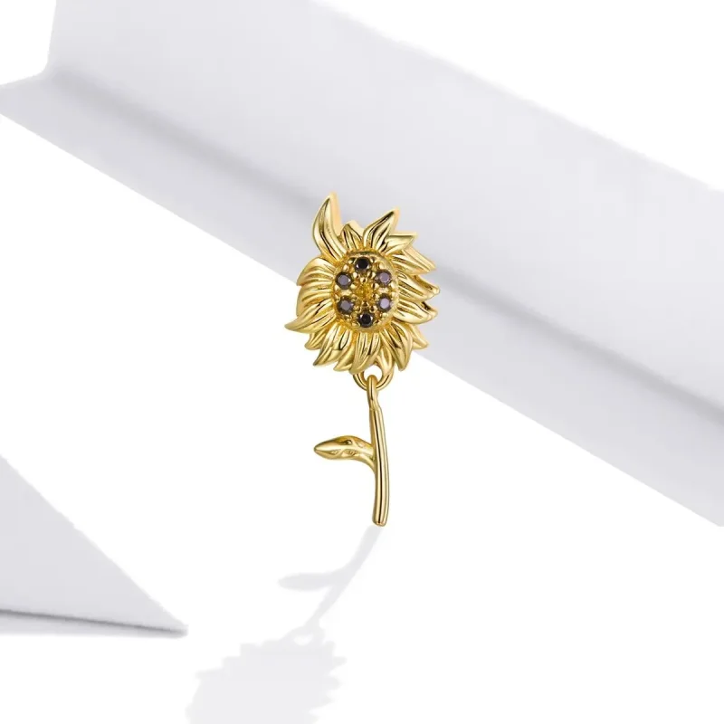 (zdjęcie do) Charms Typu Pandora Słonecznik - BSC425 - Wyświetl 2