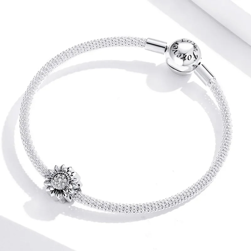 (zdjęcie do) Charms Typu Pandora Słonecznik - SCC1507 - Wyświetl 3