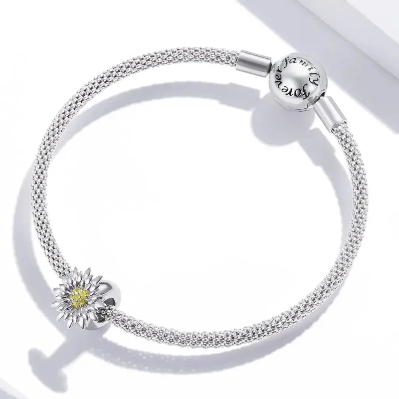 (zdjęcie do) Charms Typu Pandora Słonecznik - SCC1765 - Wyświetl 3