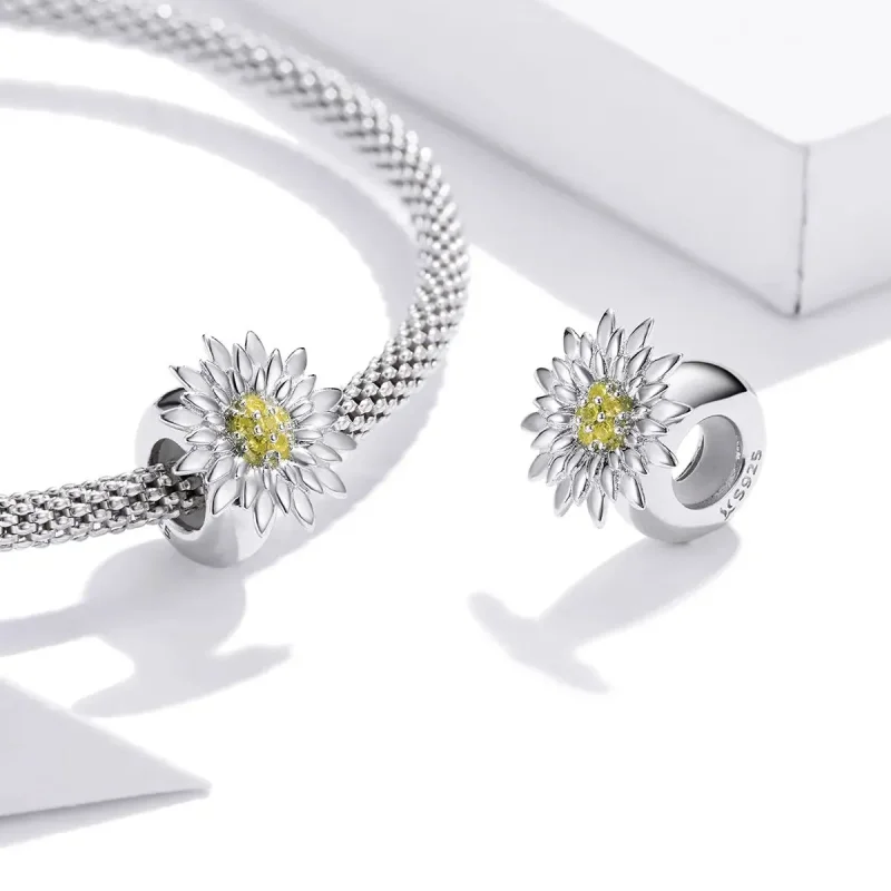 (zdjęcie do) Charms Typu Pandora Słonecznik - SCC1765 - Wyświetl 4