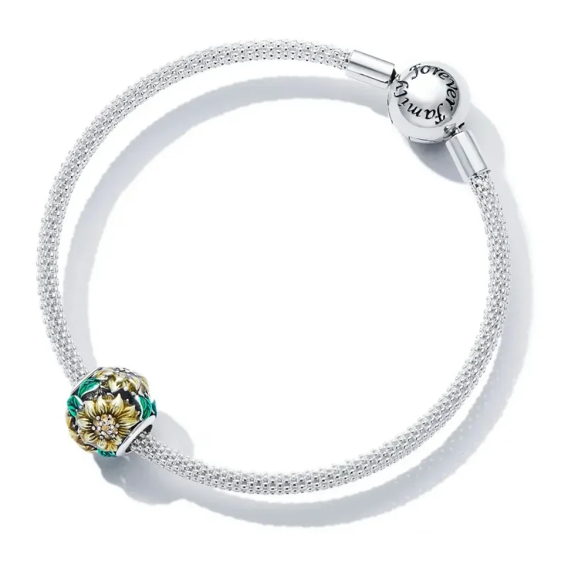 (zdjęcie do) Charms Typu Pandora Słonecznik - SCC2209 - Wyświetl 5