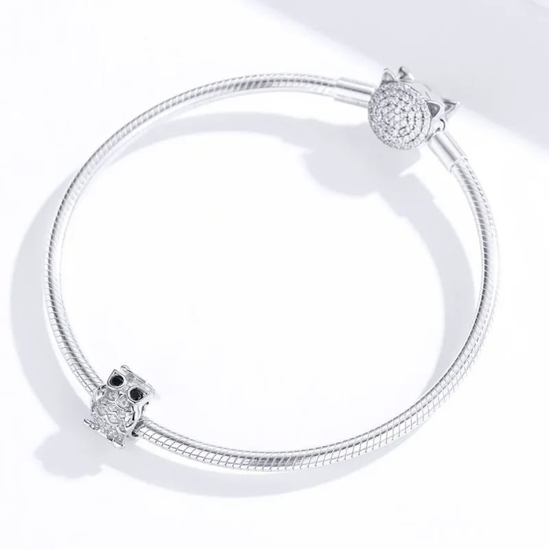 (zdjęcie do) Charms Typu Pandora Sowa - BSC124 - Wyświetl 2
