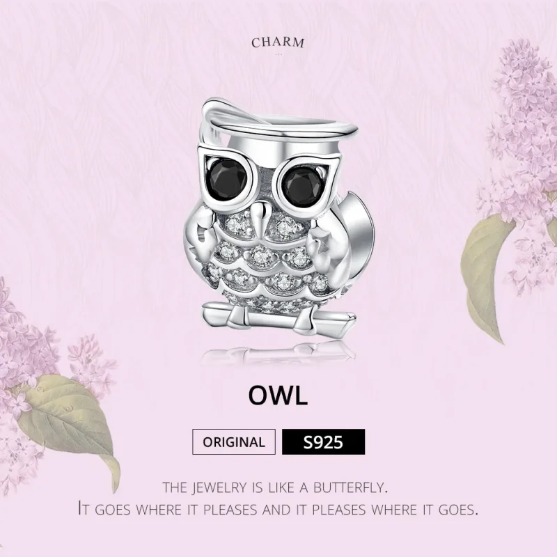 (zdjęcie do) Charms Typu Pandora Sowa - BSC124 - Wyświetl 5