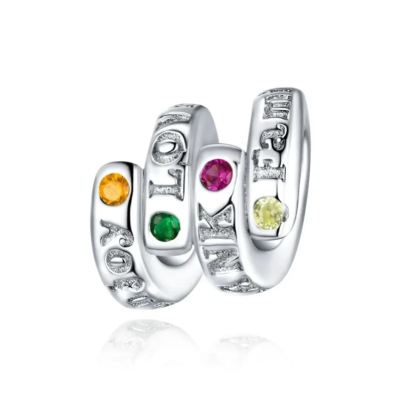(zdjęcie do) Charms Typu Pandora Słowa kluczowe Święta Dziękczynienia - BSC341