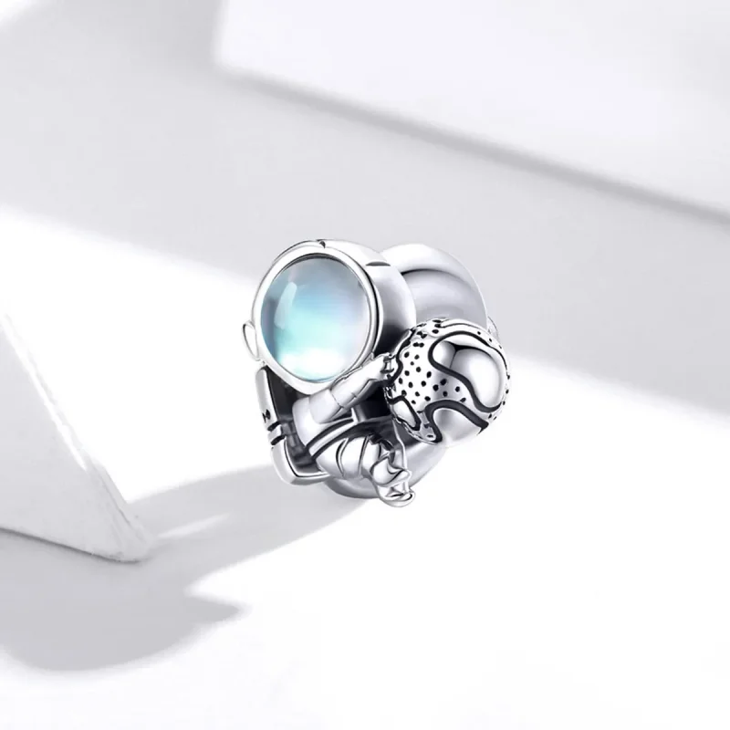 (zdjęcie do) Charms Typu Pandora Spacer kosmiczny - SCC1694 - Wyświetl 2