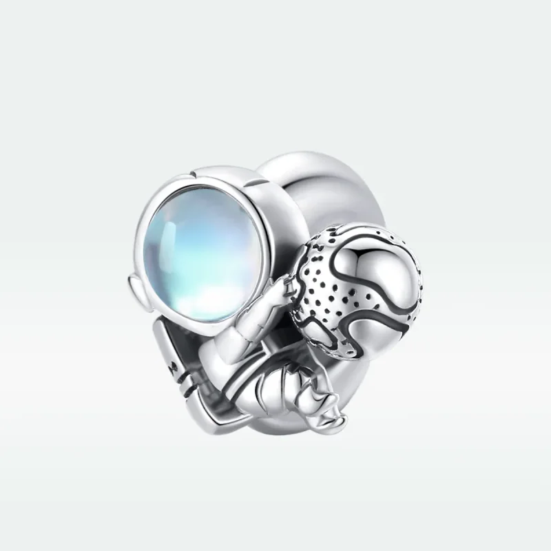 (zdjęcie do) Charms Typu Pandora Spacer kosmiczny - SCC1694 - Wyświetl 5