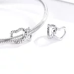 Charms Typu Pandora Splecione serca - SCC1563
