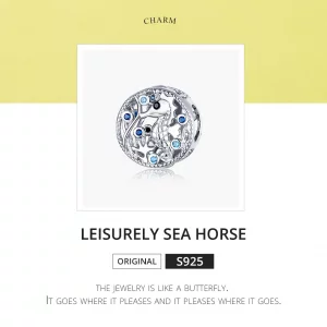 Charms Typu Pandora Spokojnie Konik Morski - BSC266
