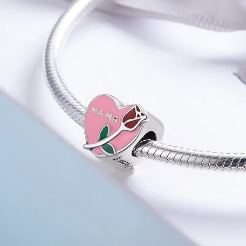 (zdjęcie do) Charms Typu Pandora Spowiedź matczynej miłości Love - SCC652 - Wyświetl 4