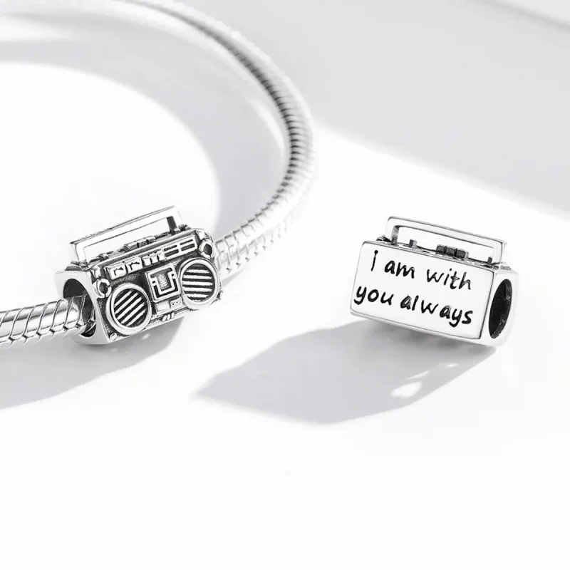 (zdjęcie do) Charms Typu Pandora Stare Radio - SCC1873 - Wyświetl 4