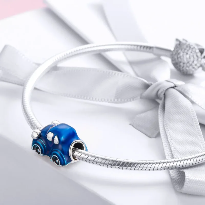 (zdjęcie do) Charms Typu Pandora Staromodny samochód - SCC957 - Wyświetl 3