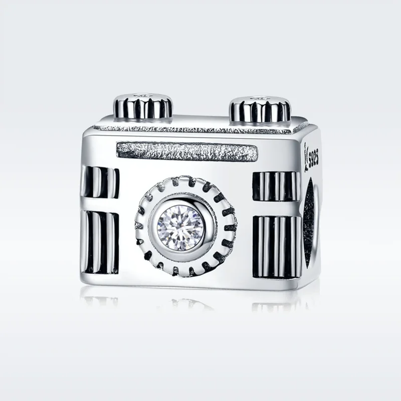 (zdjęcie do) Charms Typu Pandora Stary aparat - SCC516 - Wyświetl 2