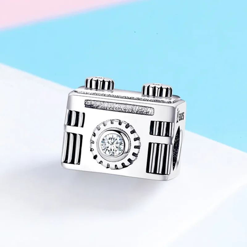 (zdjęcie do) Charms Typu Pandora Stary aparat - SCC516 - Wyświetl 3