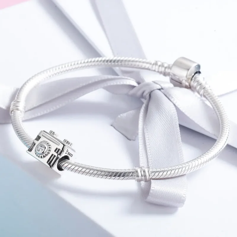 (zdjęcie do) Charms Typu Pandora Stary aparat - SCC516 - Wyświetl 4