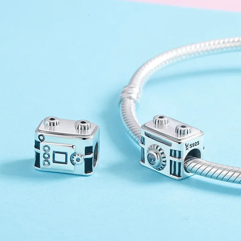 (zdjęcie do) Charms Typu Pandora Stary aparat - SCC516 - Wyświetl 5