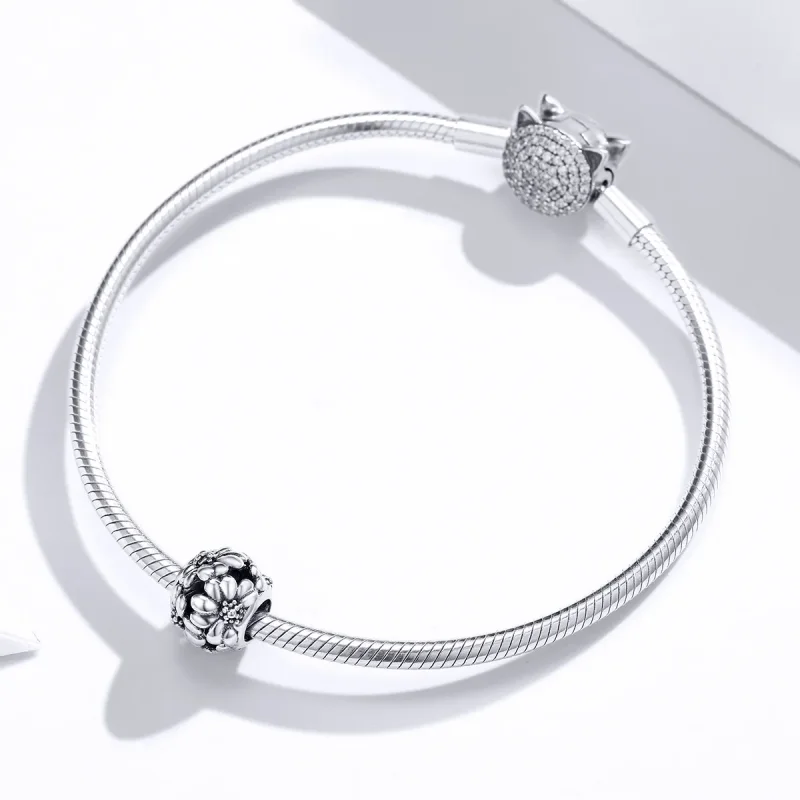 (zdjęcie do) Charms Typu Pandora Stokrotka - SCC1487 - Wyświetl 3