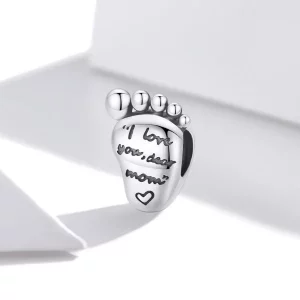 Charms Typu Pandora Stopy miłości - SCC1901