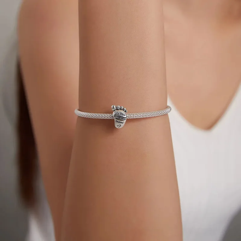 (zdjęcie do) Charms Typu Pandora Stopy miłości - SCC1901 - Wyświetl 5