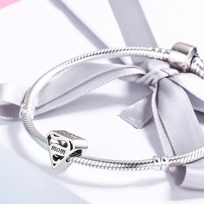 (zdjęcie do) Charms Typu Pandora Super Mama - SCC429 - Wyświetl 4