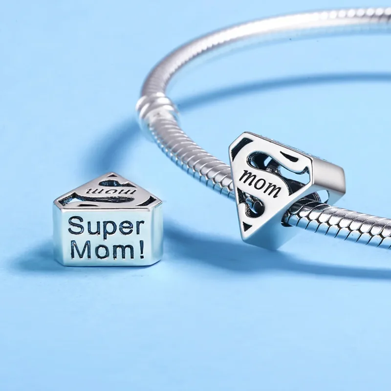 (zdjęcie do) Charms Typu Pandora Super Mama - SCC429 - Wyświetl 5