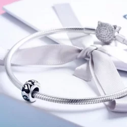 Charms Typu Pandora Sylwetka kota - SCC825