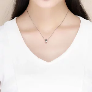 Charms Typu Pandora Sylwetka kota - SCC825